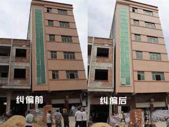 合肥长丰县倾斜纠正