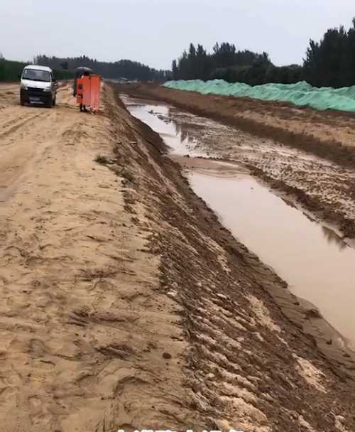 合肥长丰县河道降水